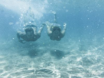 Honolua Bay surfers