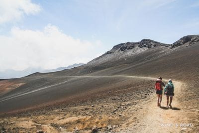 Hiking Down the Sands
