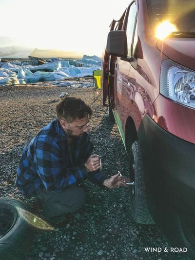 Fixing that tire